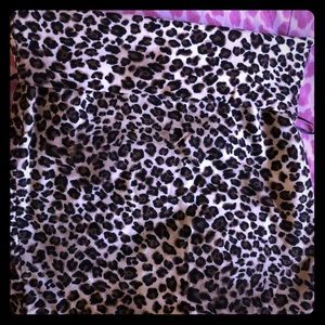 Leopard Print Mini Skirt 🖤